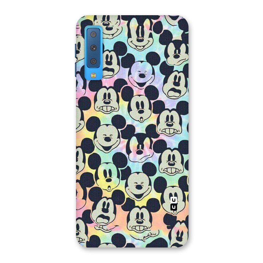 Fun Rainbow Faces Back Case for Galaxy A7 (2018)
