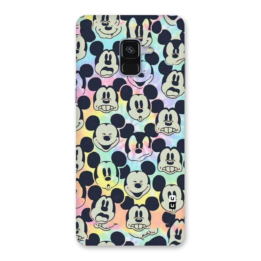 Fun Rainbow Faces Back Case for Galaxy A8 Plus
