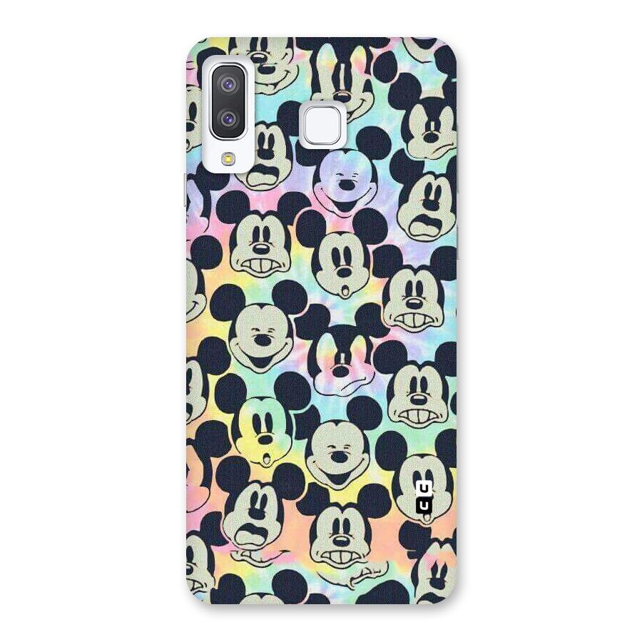 Fun Rainbow Faces Back Case for Galaxy A8 Star