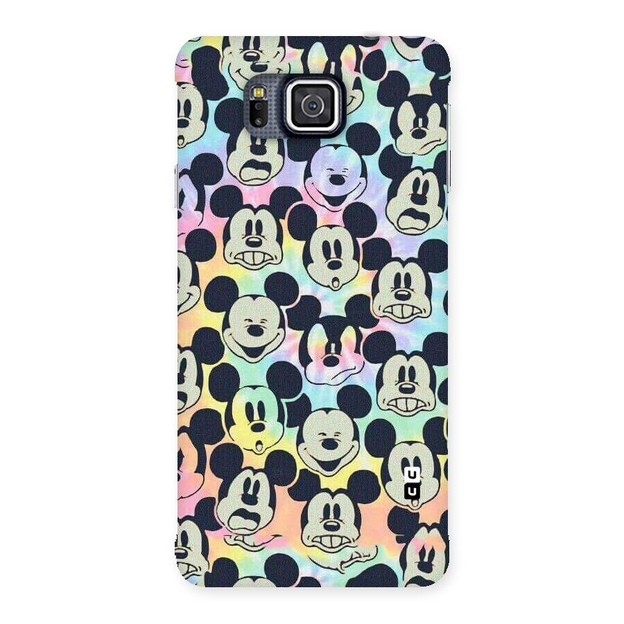 Fun Rainbow Faces Back Case for Galaxy Alpha