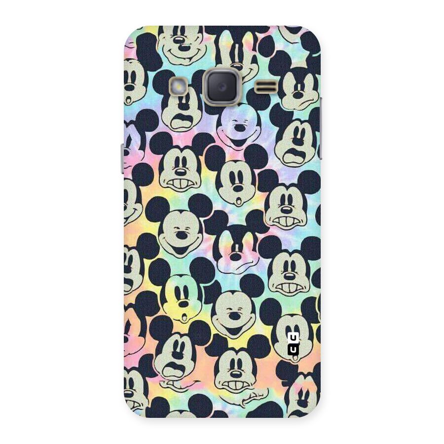 Fun Rainbow Faces Back Case for Galaxy J2
