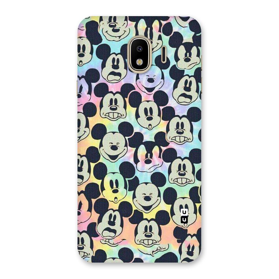 Fun Rainbow Faces Back Case for Galaxy J4