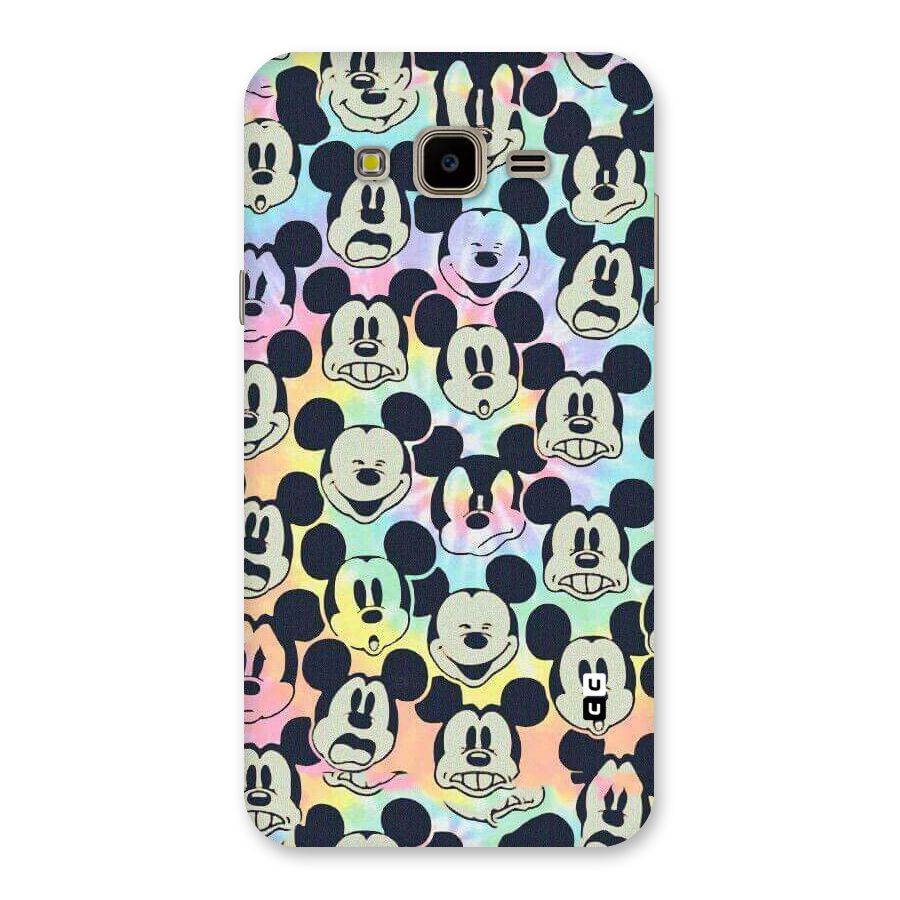 Fun Rainbow Faces Back Case for Galaxy J7 Nxt