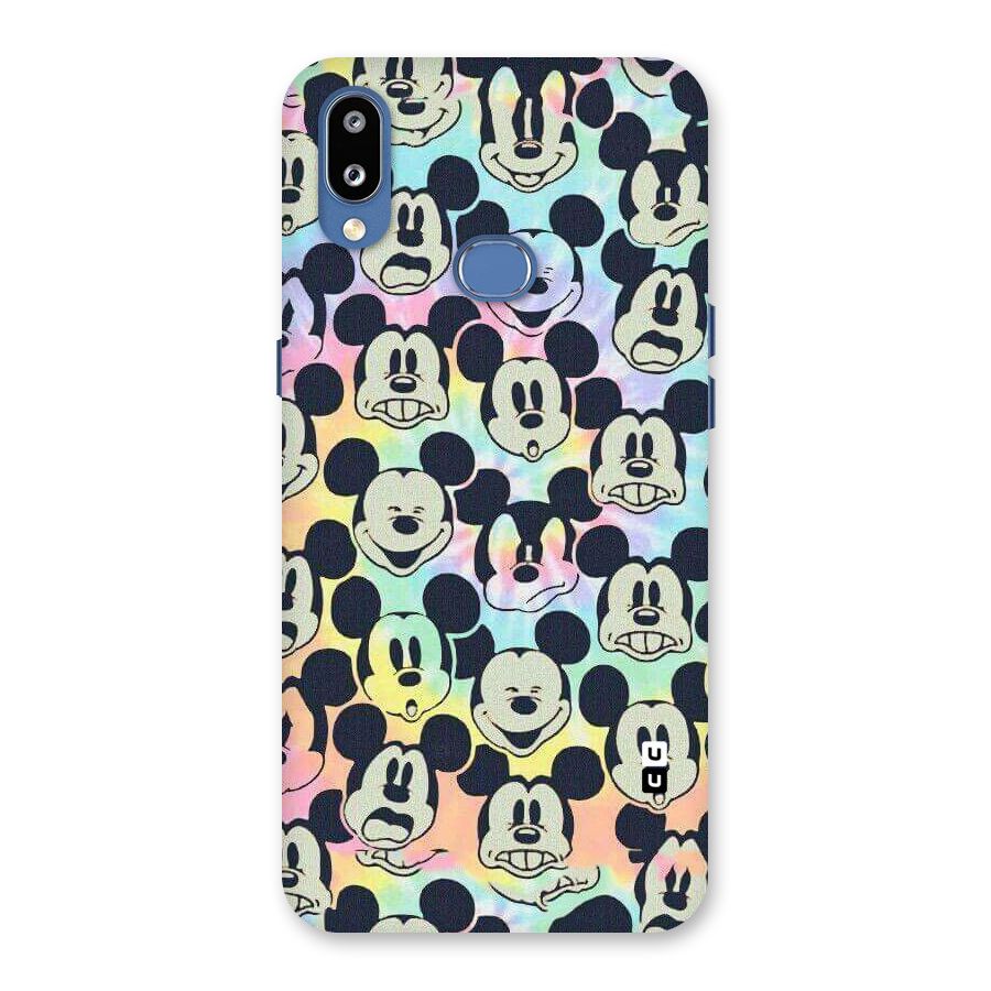 Fun Rainbow Faces Back Case for Galaxy M01s