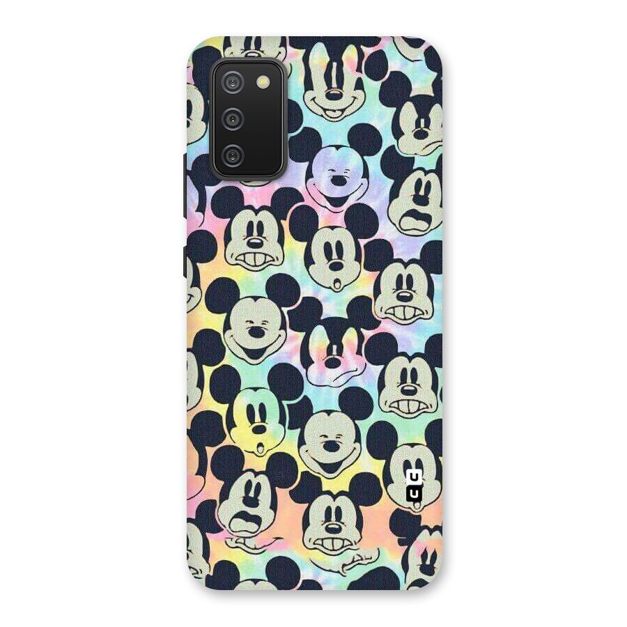 Fun Rainbow Faces Back Case for Galaxy M02s
