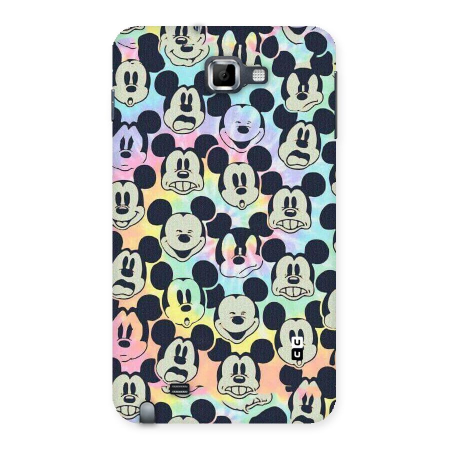Fun Rainbow Faces Back Case for Galaxy Note