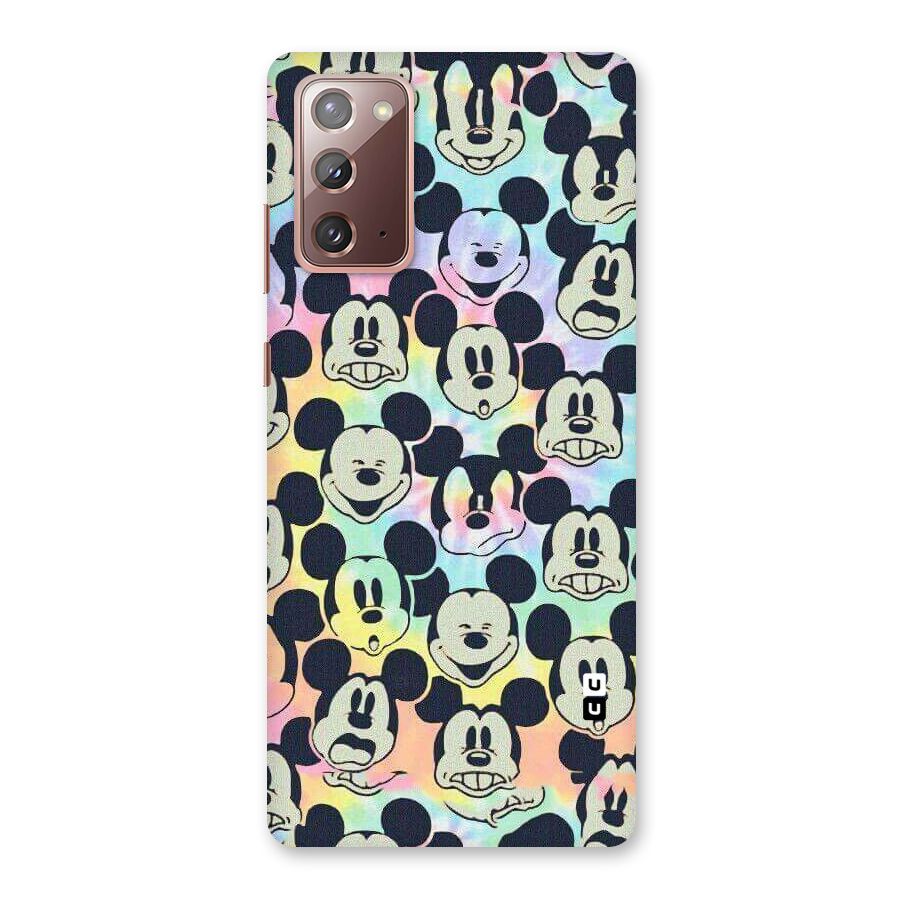 Fun Rainbow Faces Back Case for Galaxy Note 20
