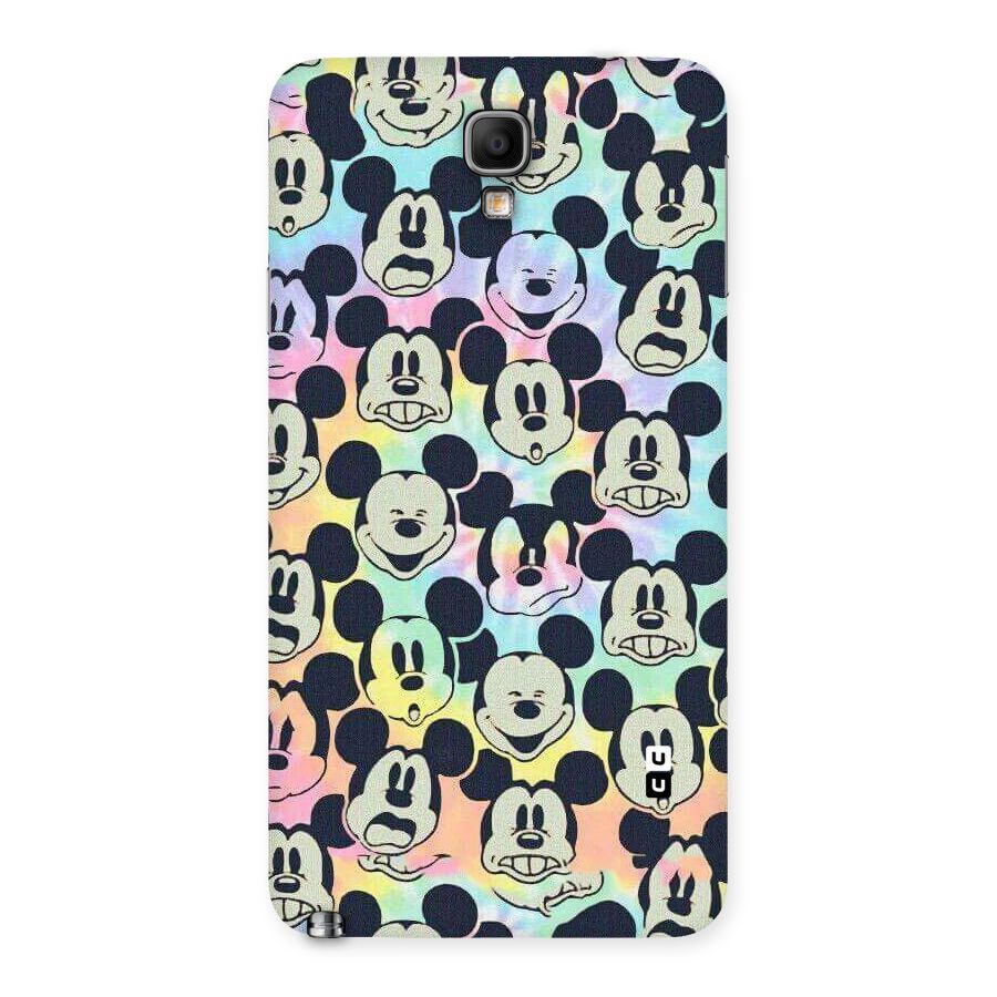 Fun Rainbow Faces Back Case for Galaxy Note 3 Neo