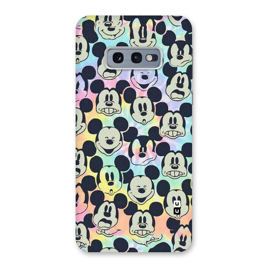 Fun Rainbow Faces Back Case for Galaxy S10e