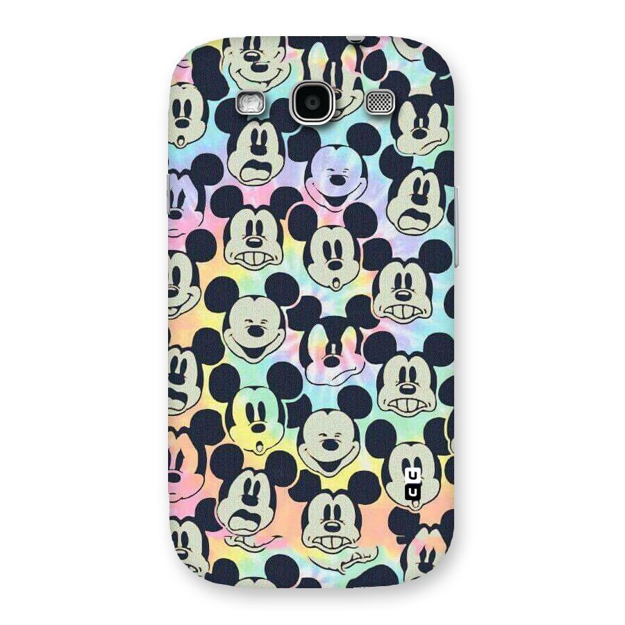 Fun Rainbow Faces Back Case for Galaxy S3