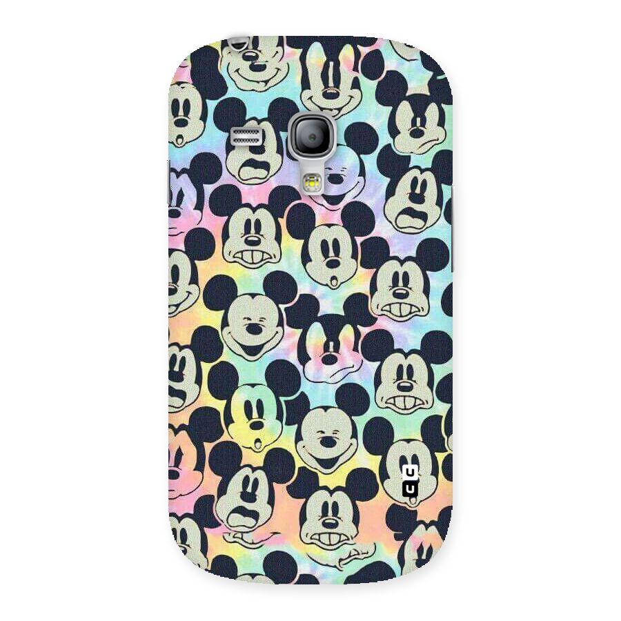Fun Rainbow Faces Back Case for Galaxy S3 Mini