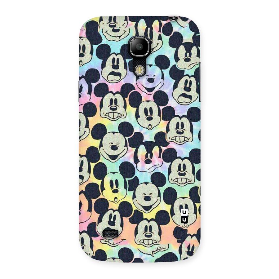 Fun Rainbow Faces Back Case for Galaxy S4 Mini