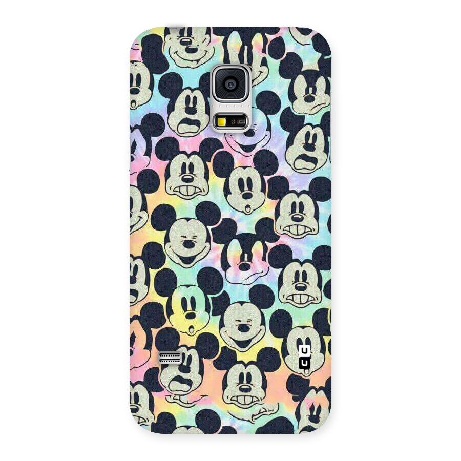 Fun Rainbow Faces Back Case for Galaxy S5 Mini