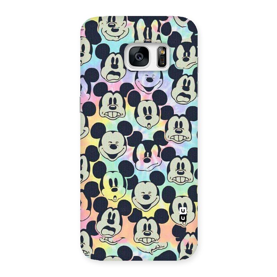 Fun Rainbow Faces Back Case for Galaxy S7 Edge