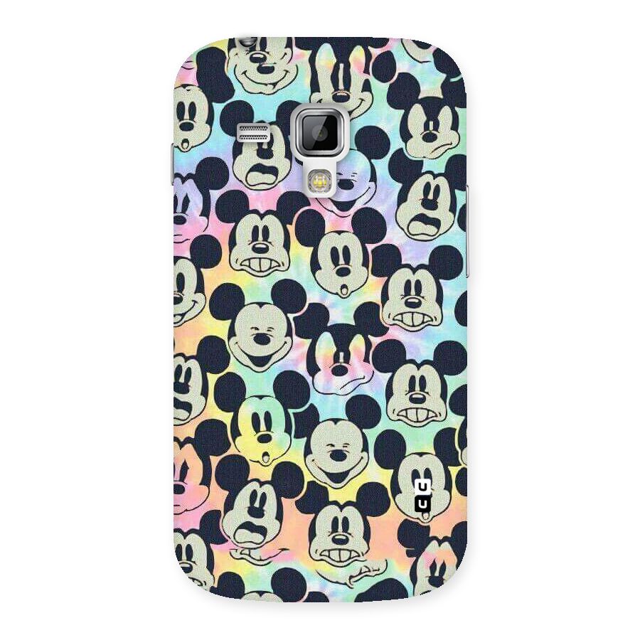 Fun Rainbow Faces Back Case for Galaxy S Duos