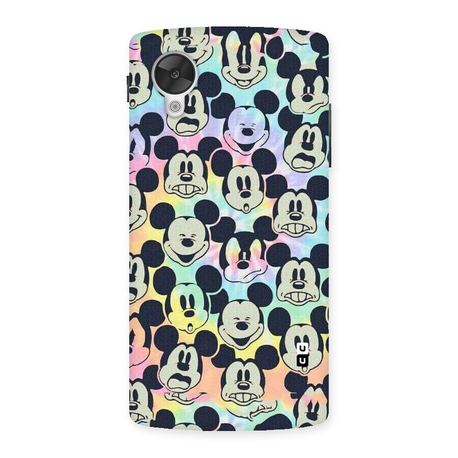 Fun Rainbow Faces Back Case for Google Nexsus 5
