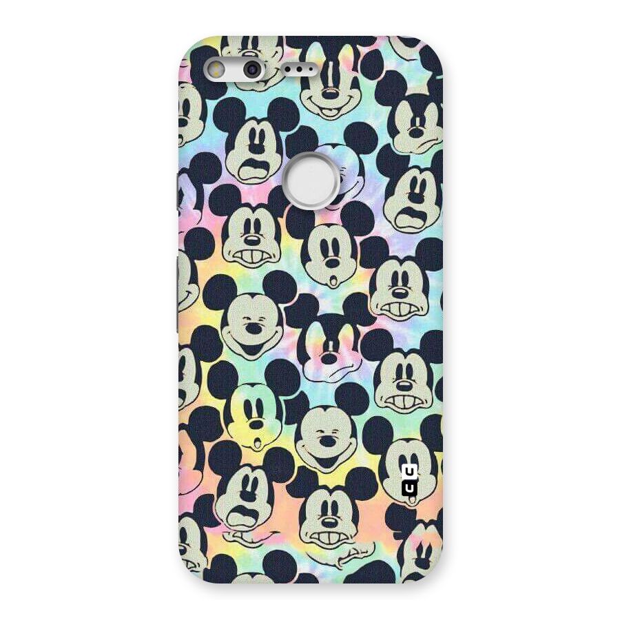 Fun Rainbow Faces Back Case for Google Pixel