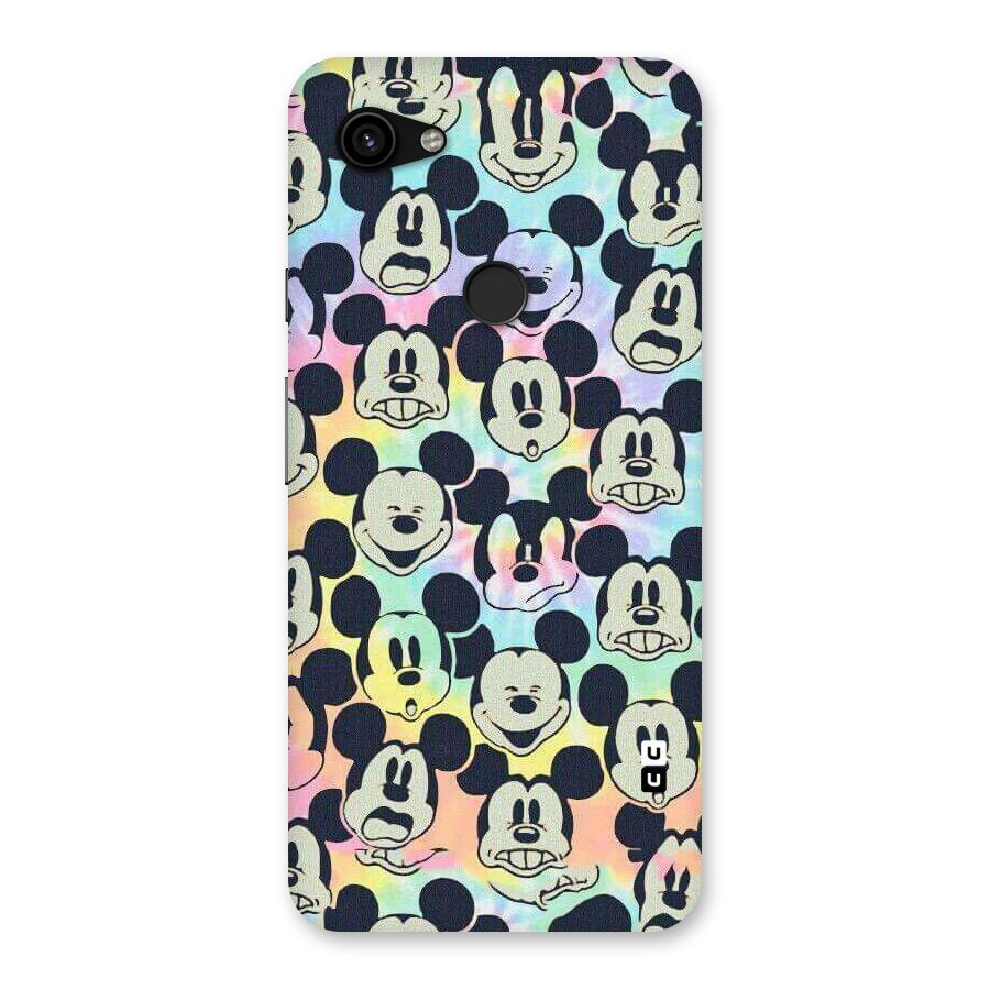 Fun Rainbow Faces Back Case for Google Pixel 3a XL