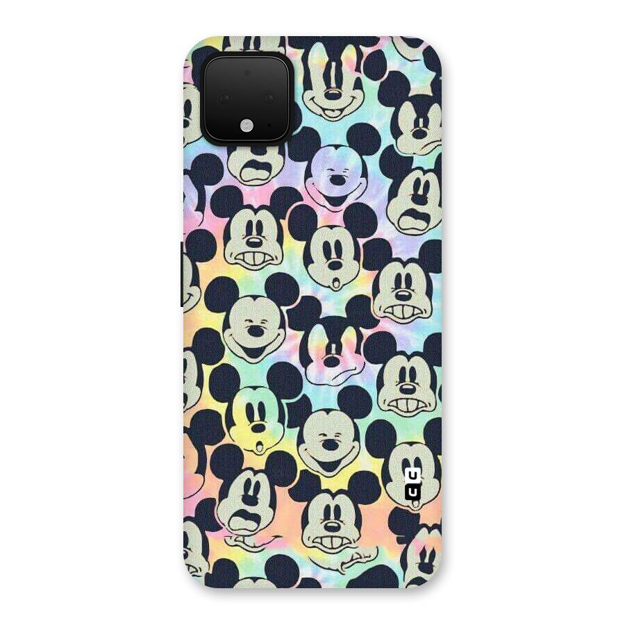 Fun Rainbow Faces Back Case for Google Pixel 4 XL