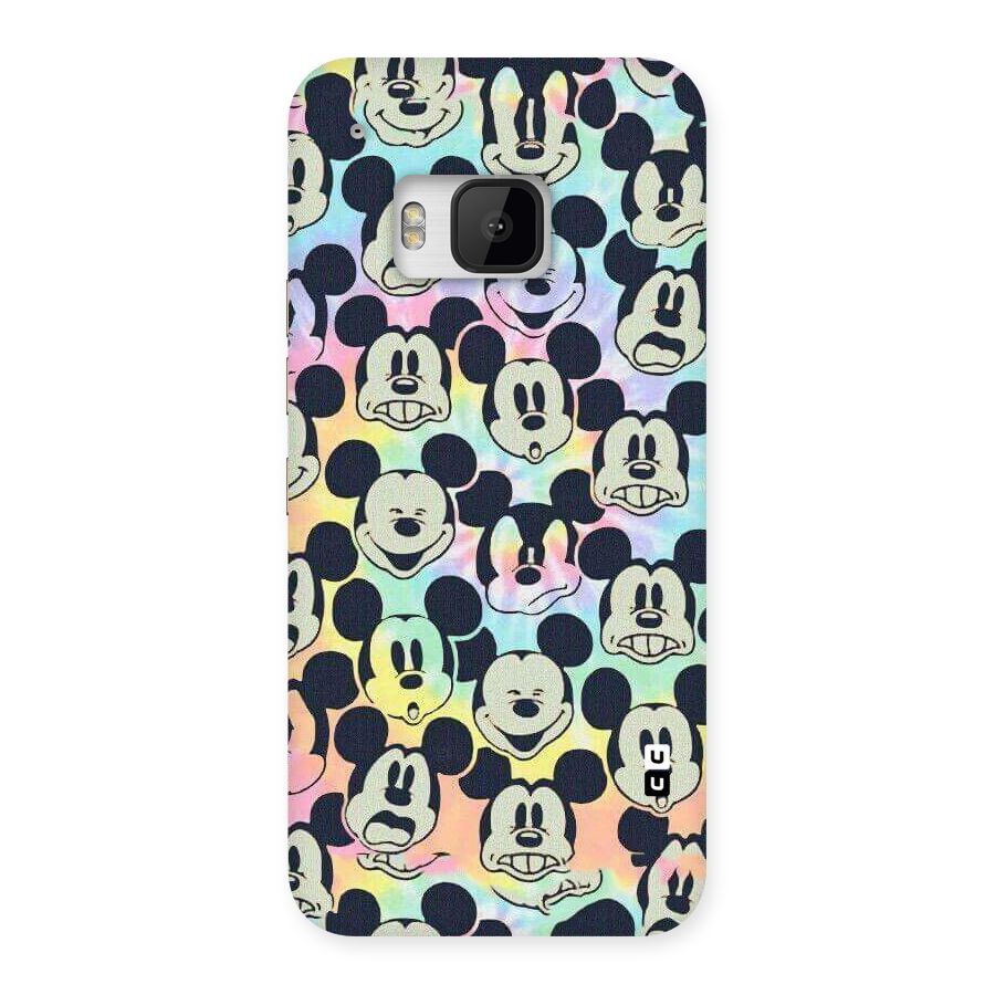 Fun Rainbow Faces Back Case for HTC One M9