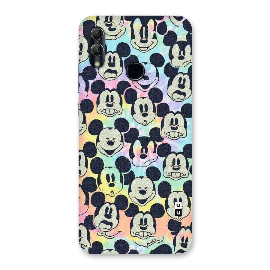 Fun Rainbow Faces Back Case for Honor 10 Lite