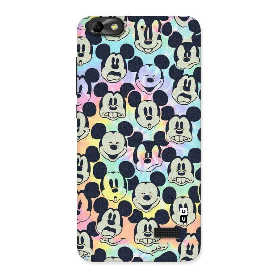 Fun Rainbow Faces Back Case for Honor 4C