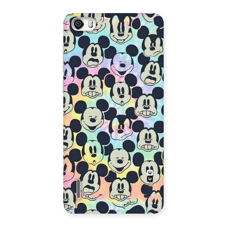Fun Rainbow Faces Back Case for Honor 6