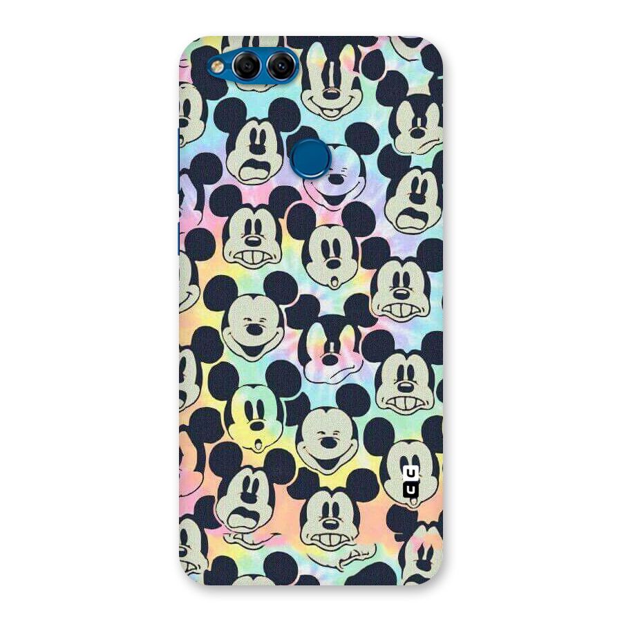Fun Rainbow Faces Back Case for Honor 7X