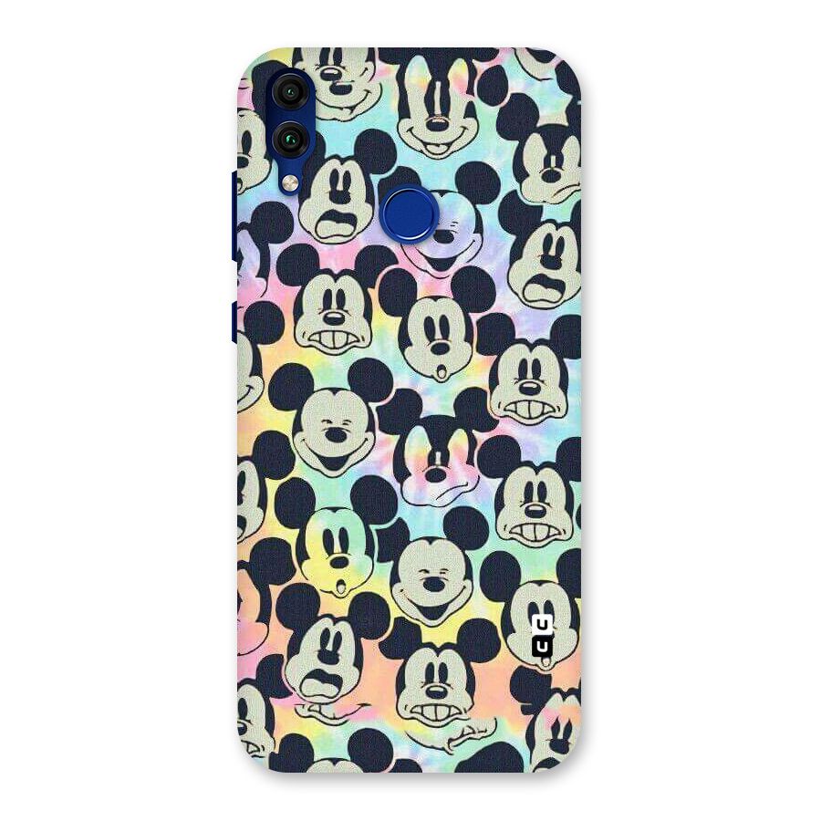 Fun Rainbow Faces Back Case for Honor 8C