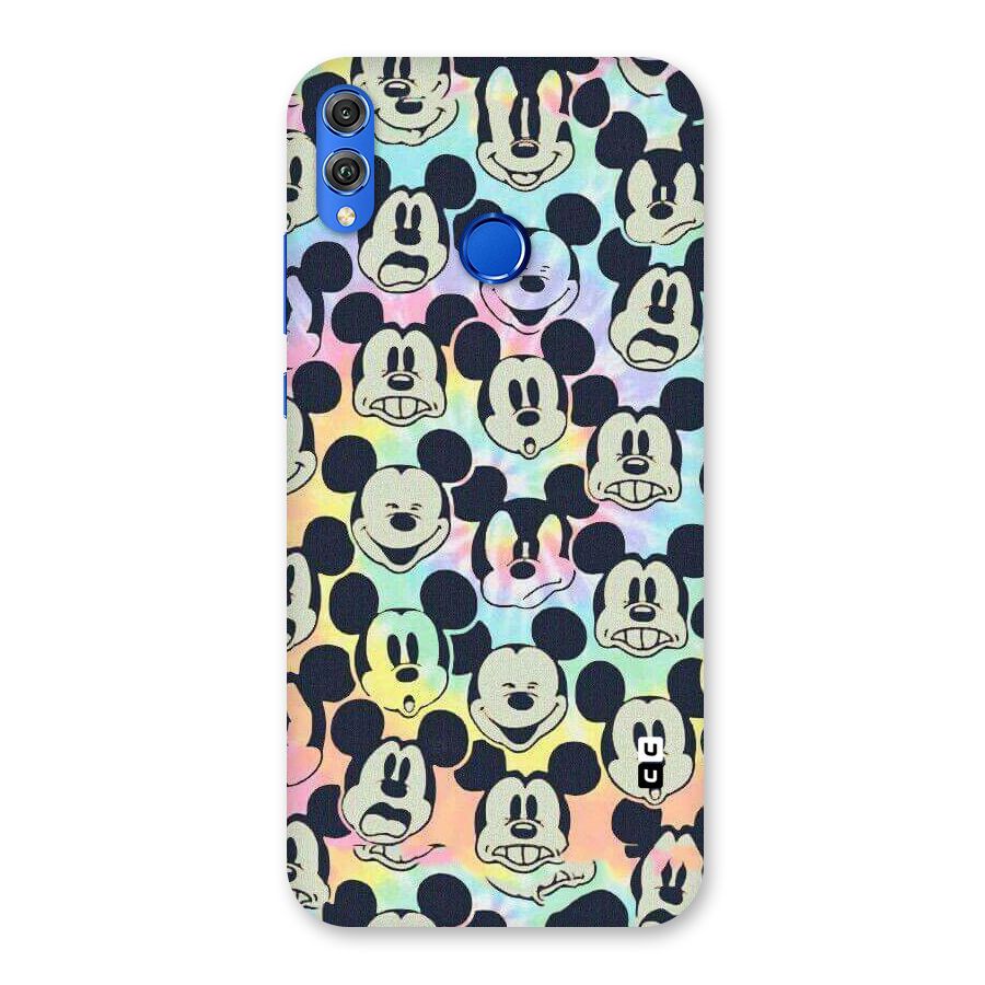 Fun Rainbow Faces Back Case for Honor 8X