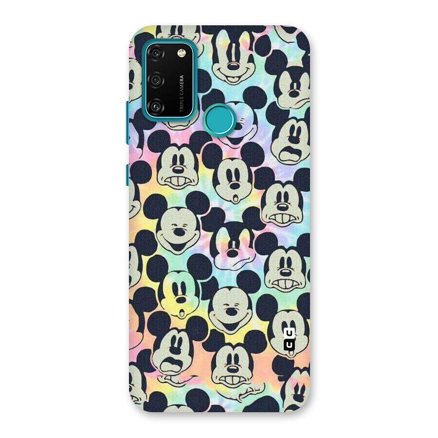 Fun Rainbow Faces Back Case for Honor 9A