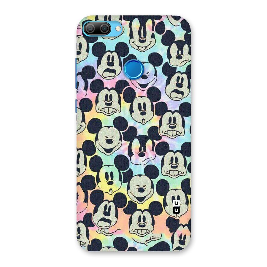 Fun Rainbow Faces Back Case for Honor 9N