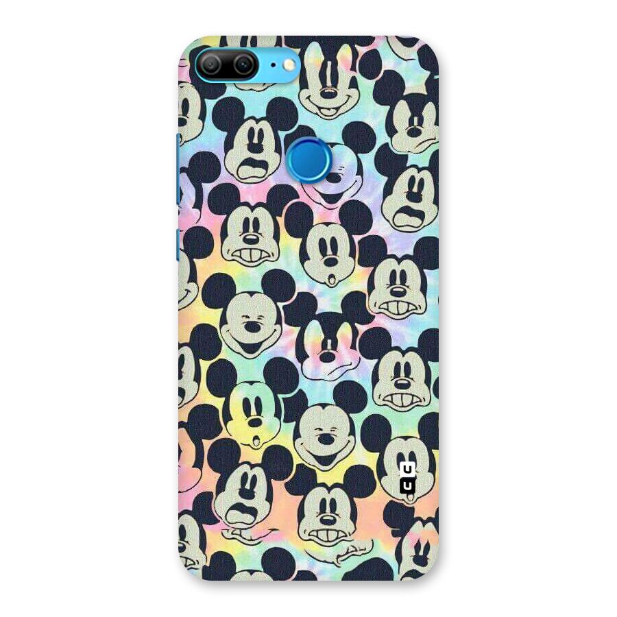 Fun Rainbow Faces Back Case for Honor 9 Lite