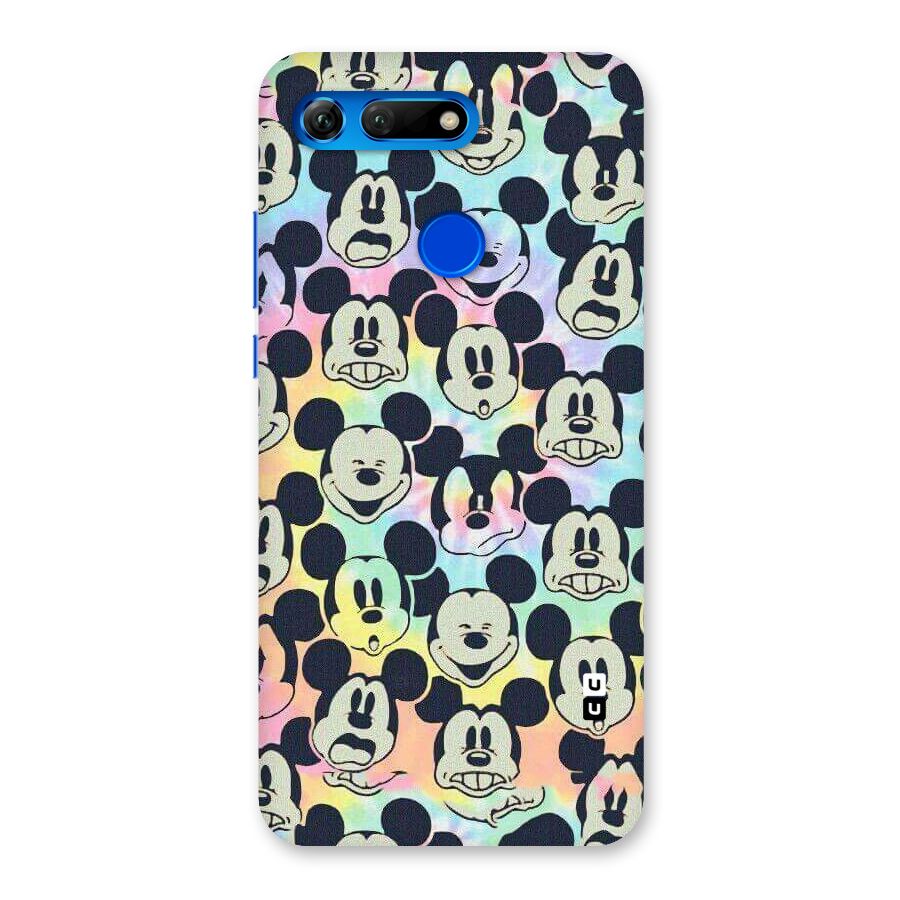 Fun Rainbow Faces Back Case for Honor View 20