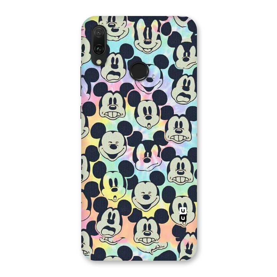 Fun Rainbow Faces Back Case for Huawei Y9 (2019)