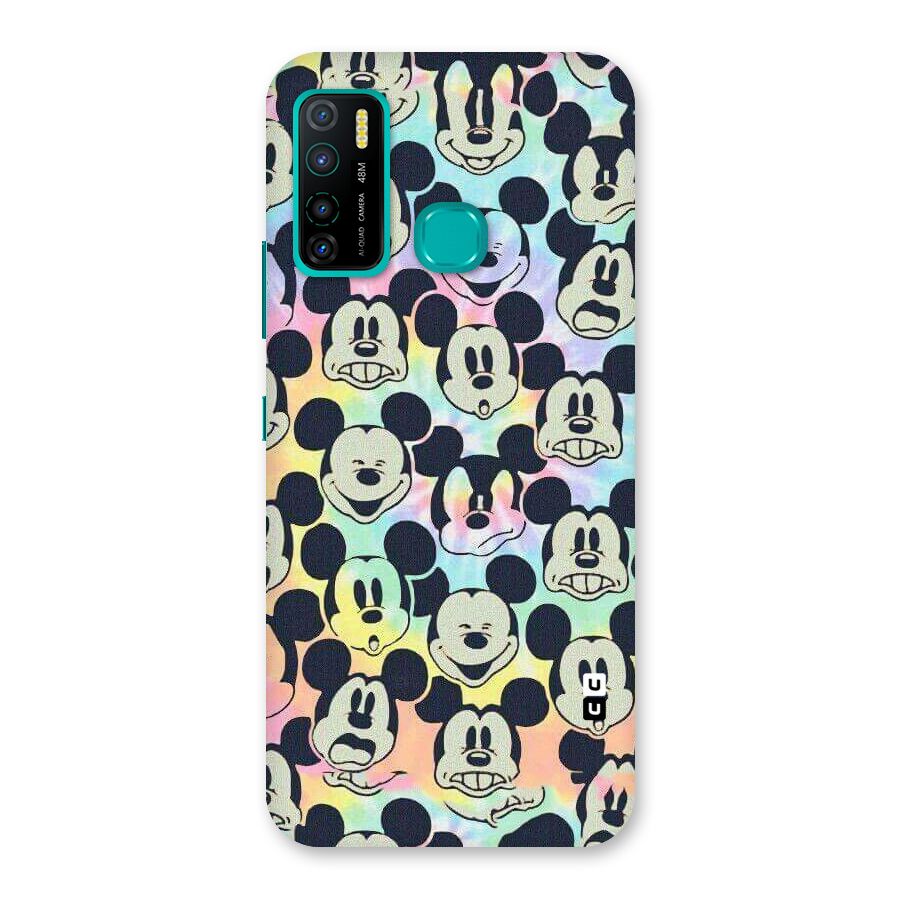 Fun Rainbow Faces Back Case for Infinix Hot 9 Pro