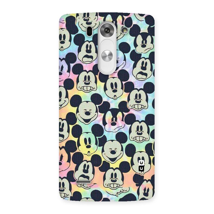 Fun Rainbow Faces Back Case for LG G3 Mini
