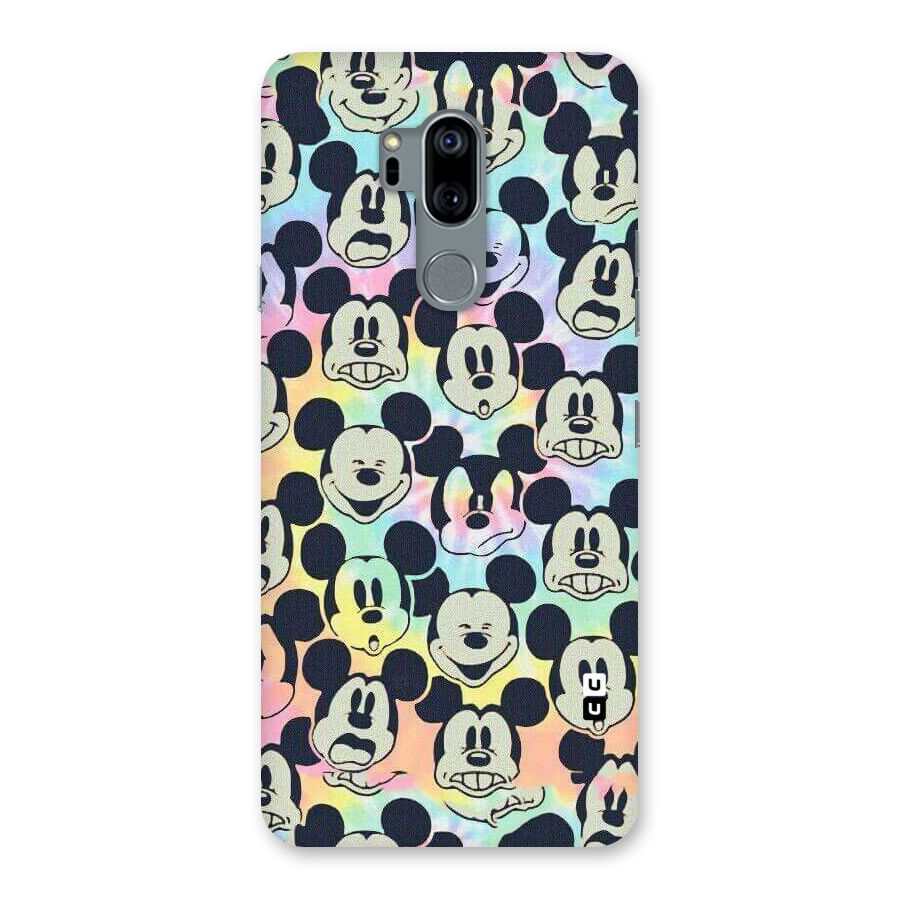 Fun Rainbow Faces Back Case for LG G7