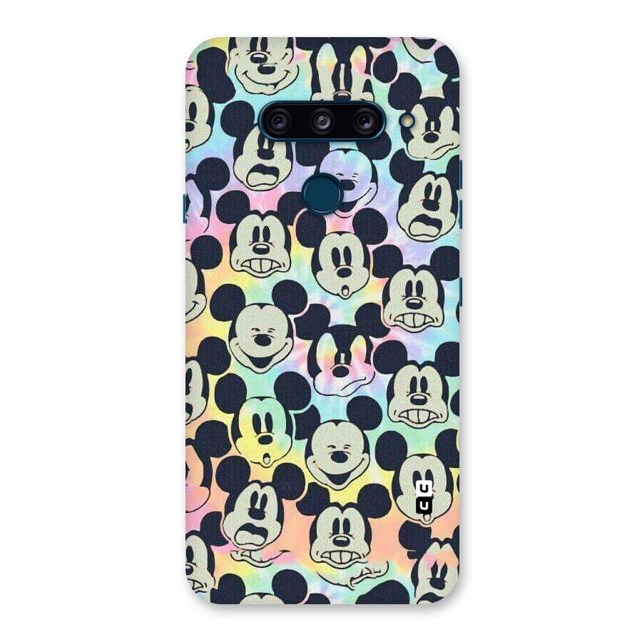 Fun Rainbow Faces Back Case for LG  V40 ThinQ