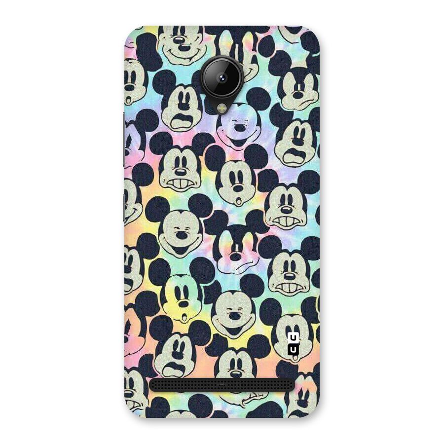 Fun Rainbow Faces Back Case for Lenovo C2