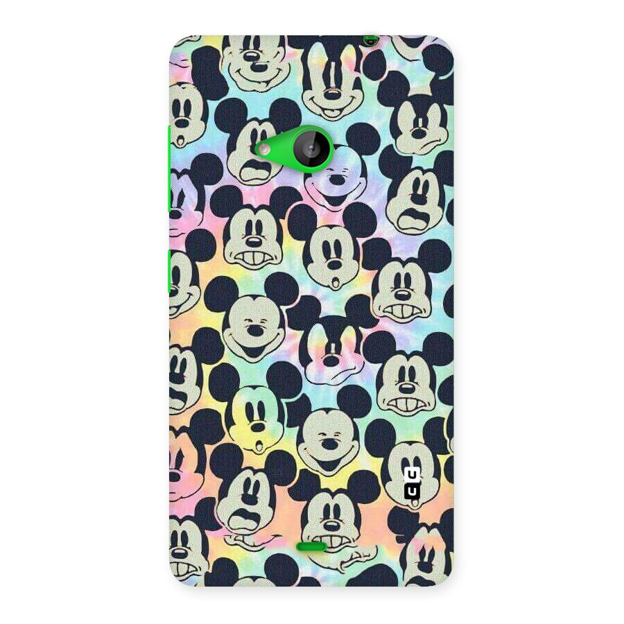 Fun Rainbow Faces Back Case for Lumia 535
