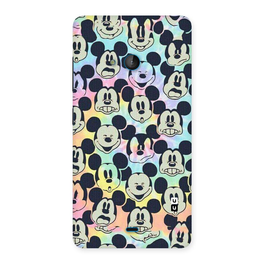 Fun Rainbow Faces Back Case for Lumia 540
