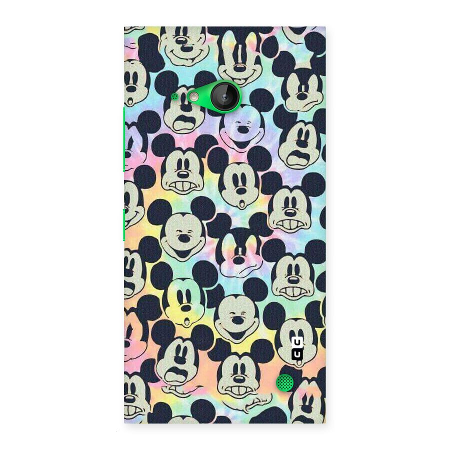Fun Rainbow Faces Back Case for Lumia 730
