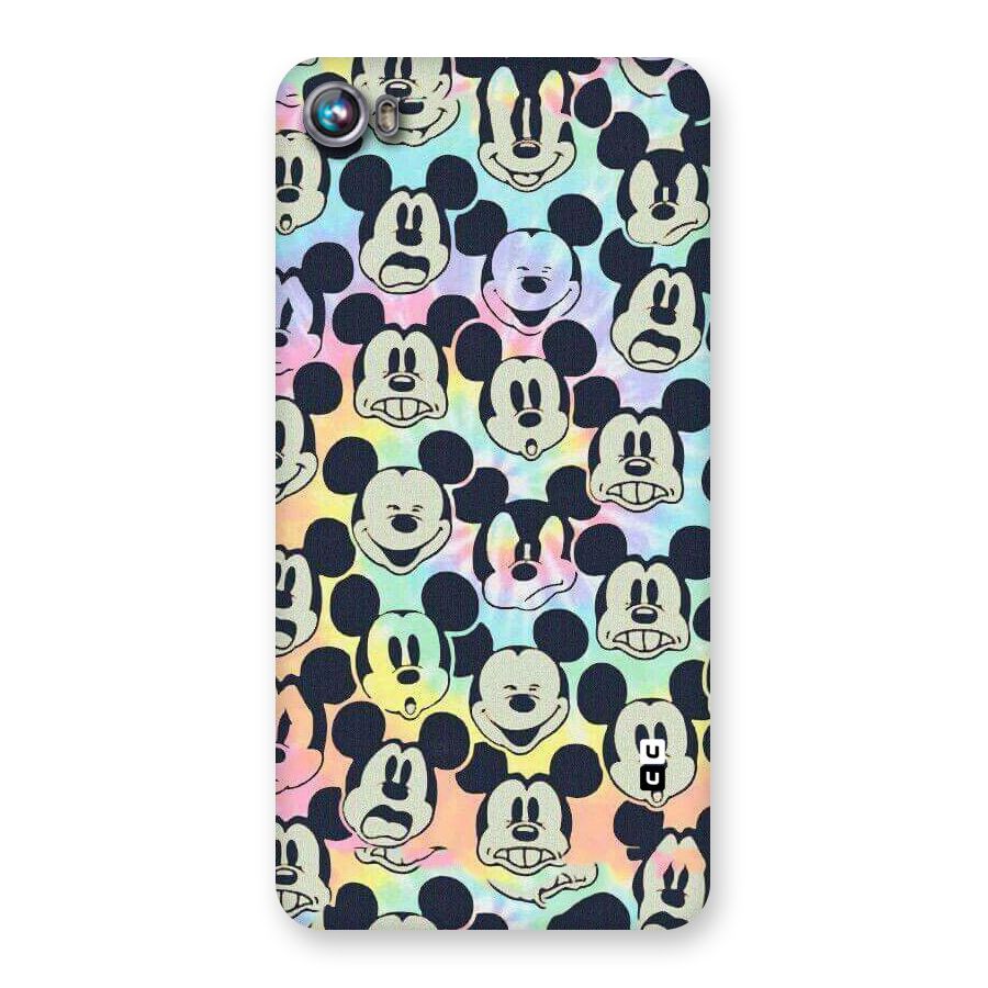 Fun Rainbow Faces Back Case for Micromax Canvas Fire 4 A107