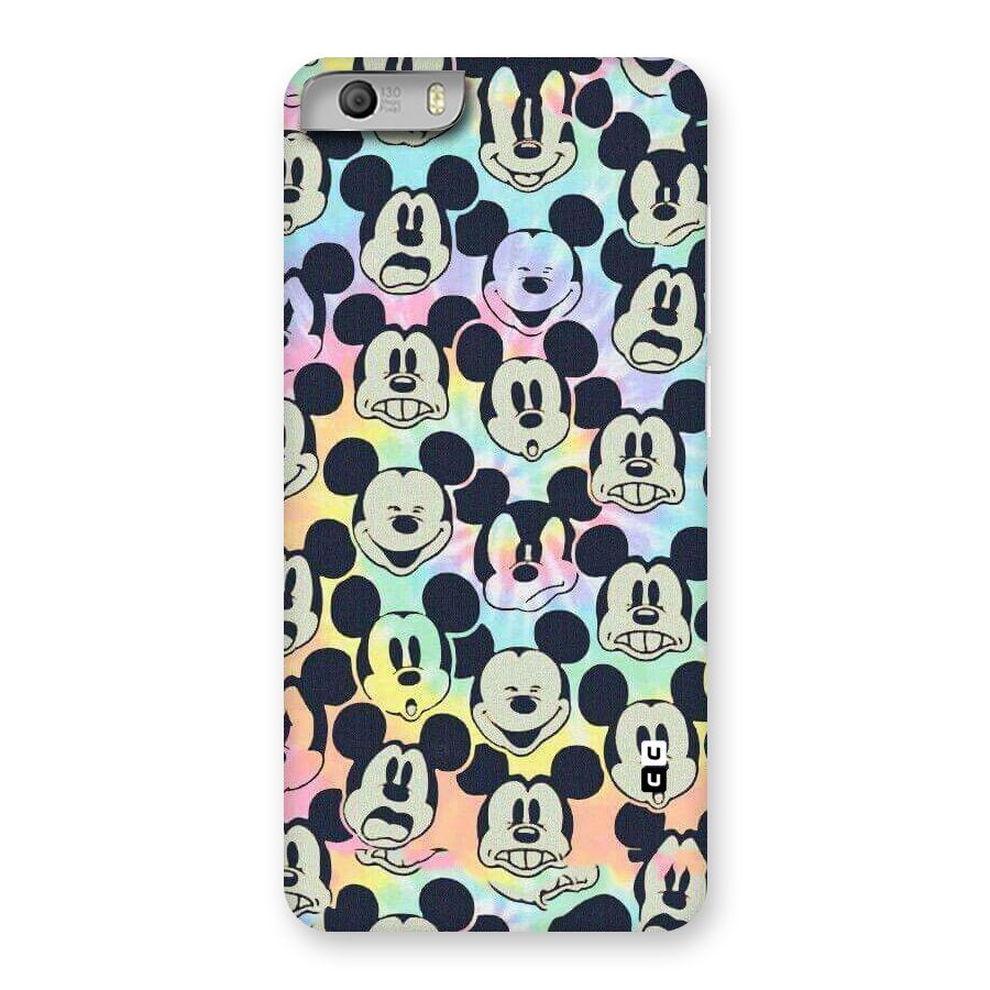 Fun Rainbow Faces Back Case for Micromax Canvas Knight 2