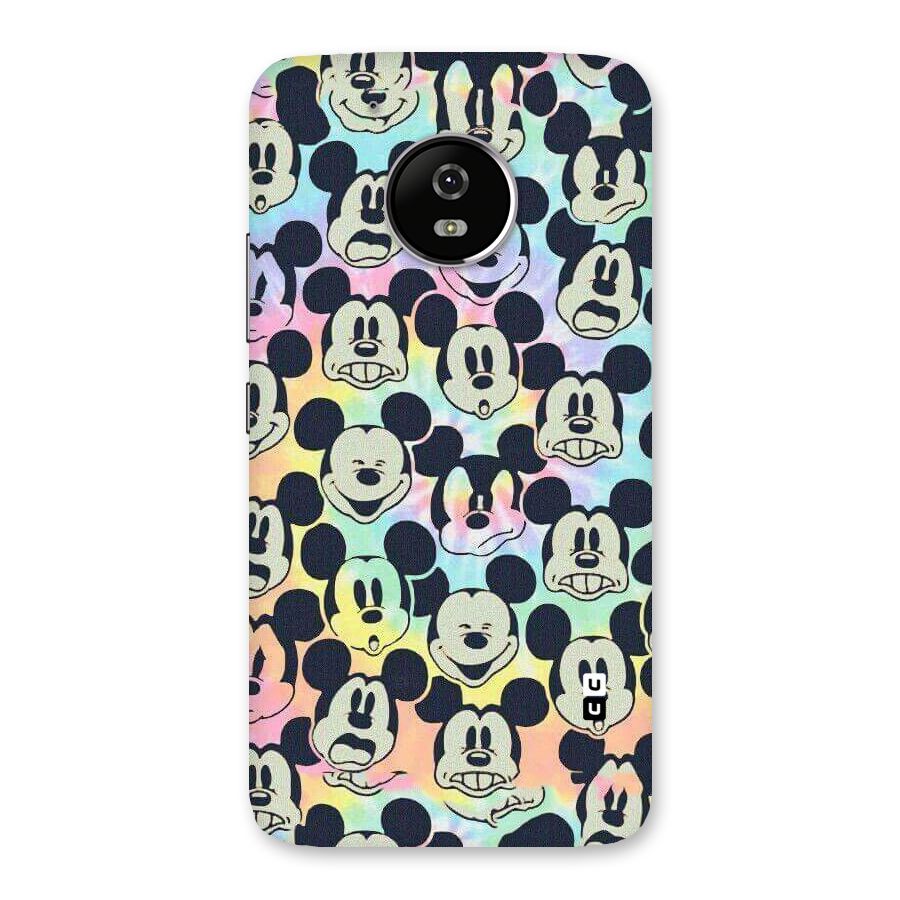 Fun Rainbow Faces Back Case for Moto G5