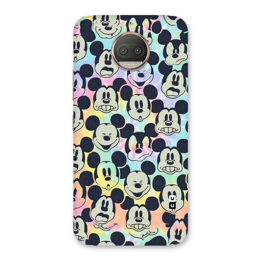 Fun Rainbow Faces Back Case for Moto G5s Plus