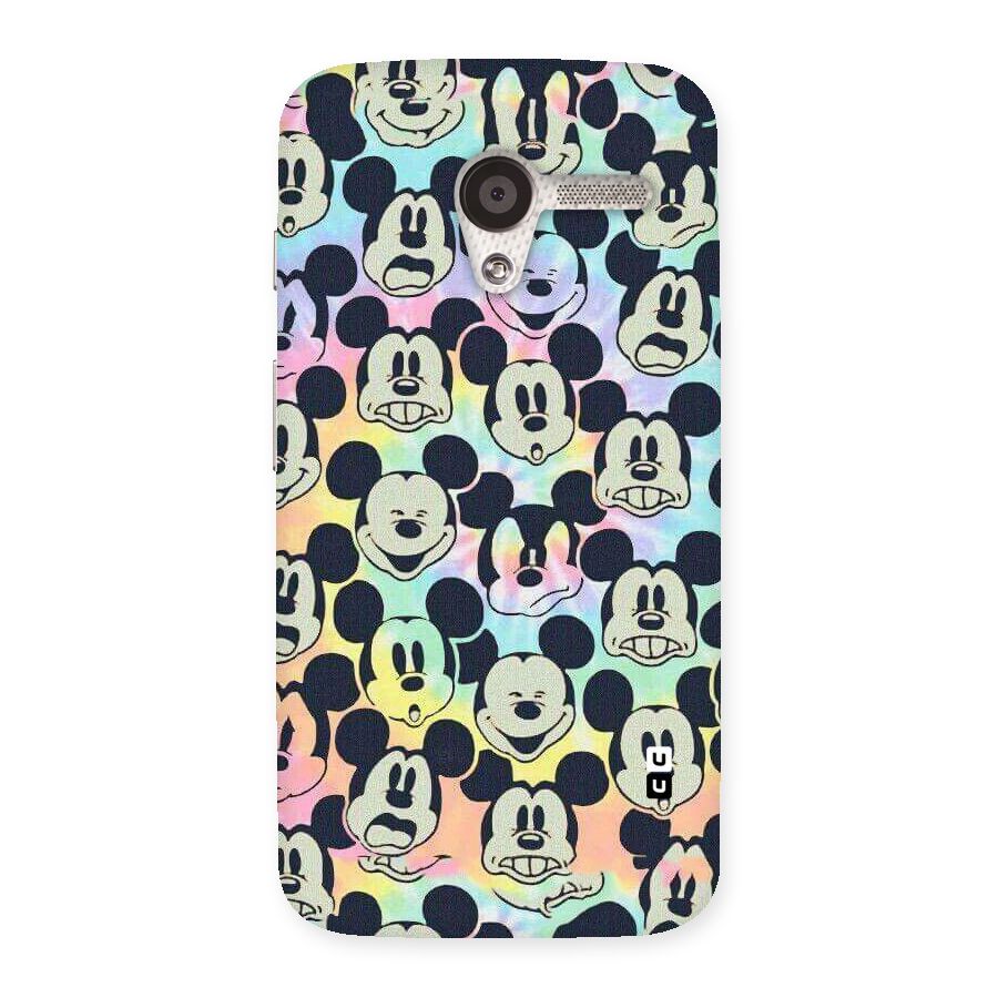 Fun Rainbow Faces Back Case for Moto X