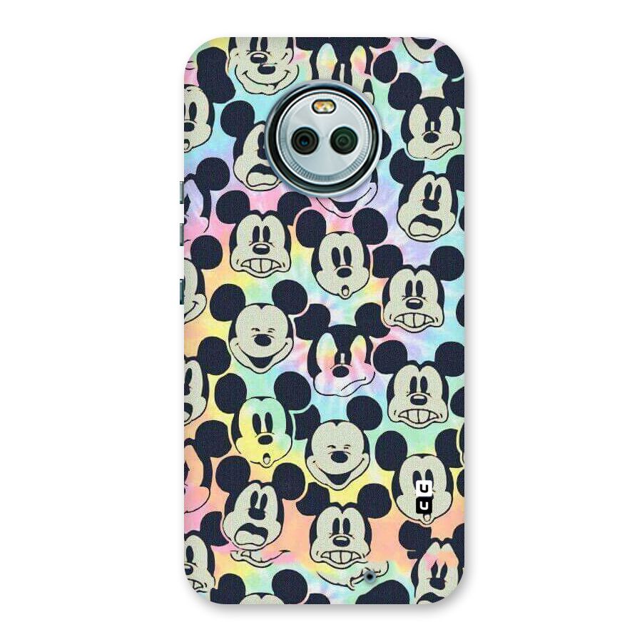 Fun Rainbow Faces Back Case for Moto X4