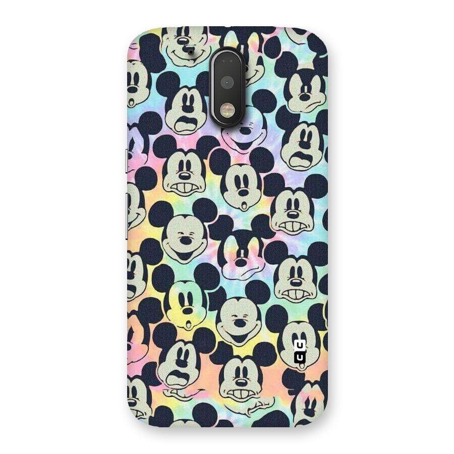 Fun Rainbow Faces Back Case for Motorola Moto G4 Plus